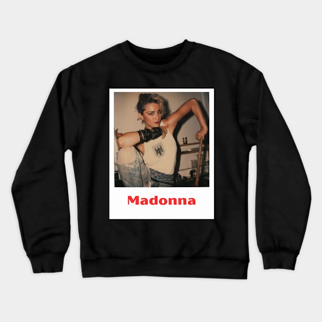 Madonna Crewneck Sweatshirt by Zby'p